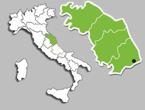 Cartina Italia Monteprandone